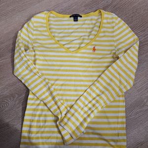 Ralph Lauren Sport Women's V-Neck Shirt (Short sleeve and Long Sleeve - 2)